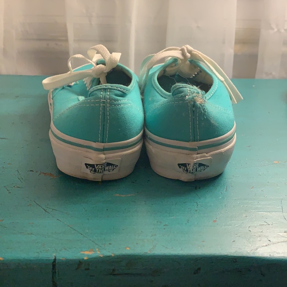 Turquoise Vans! - Picture 4 of 7
